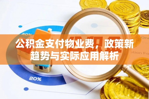 若羌公积金支付物业费，政策新趋势与实际应用解析