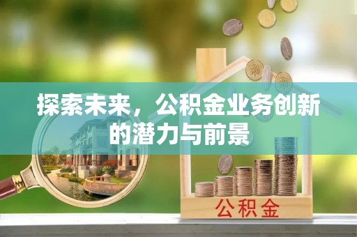若羌探索未来，公积金业务创新的潜力与前景