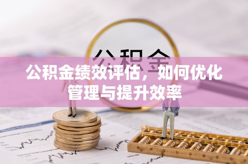 若羌公积金绩效评估，如何优化管理与提升效率