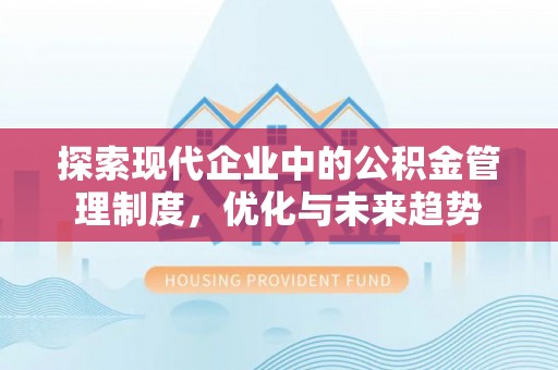 若羌探索现代企业中的公积金管理制度，优化与未来趋势