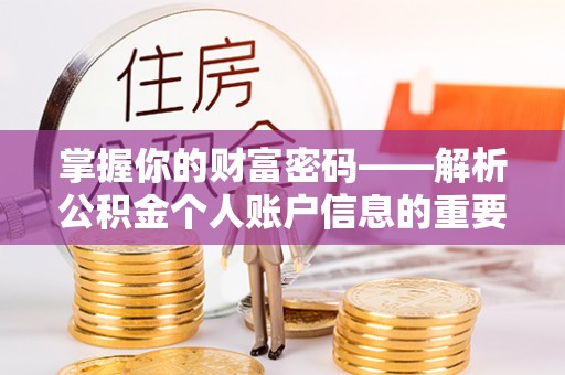 若羌掌握你的财富密码——解析公积金个人账户信息的重要性