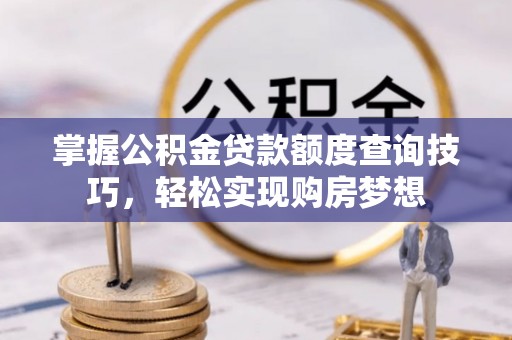 若羌掌握公积金贷款额度查询技巧，轻松实现购房梦想