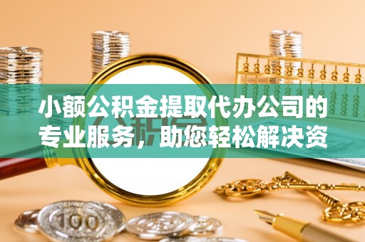 若羌小额公积金提取代办公司的专业服务，助您轻松解决资金难题
