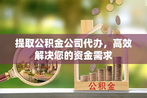 若羌提取公积金公司代办，高效解决您的资金需求