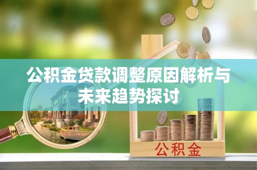 若羌公积金贷款调整原因解析与未来趋势探讨