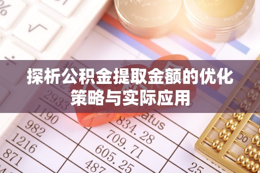 若羌探析公积金提取金额的优化策略与实际应用