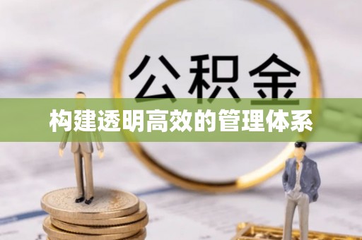 若羌构建透明高效的管理体系