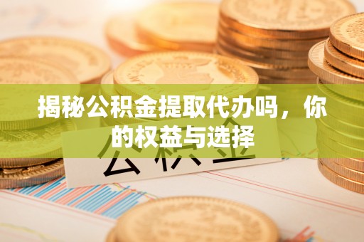 若羌揭秘公积金提取代办吗，你的权益与选择