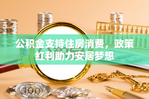 若羌公积金支持住房消费，政策红利助力安居梦想
