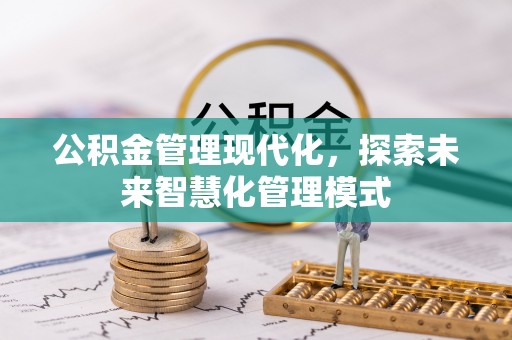 若羌公积金管理现代化，探索未来智慧化管理模式