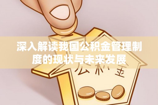 若羌深入解读我国公积金管理制度的现状与未来发展