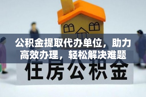 若羌公积金提取代办单位，助力高效办理，轻松解决难题