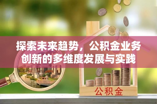 若羌探索未来趋势，公积金业务创新的多维度发展与实践