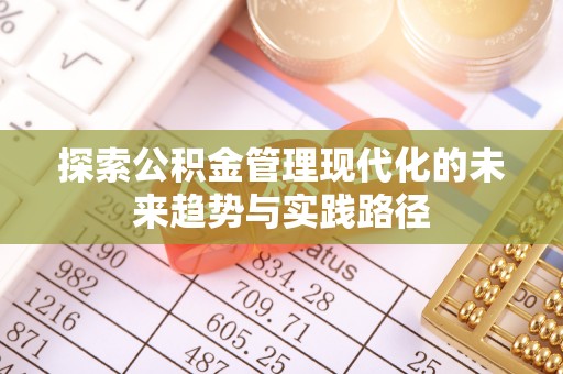 若羌探索公积金管理现代化的未来趋势与实践路径