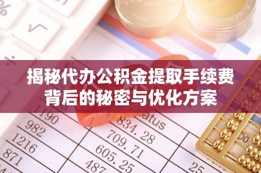 若羌揭秘代办公积金提取手续费背后的秘密与优化方案