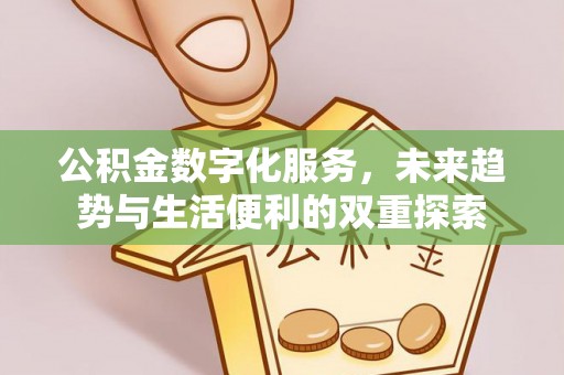 若羌公积金数字化服务，未来趋势与生活便利的双重探索