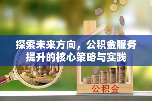 若羌探索未来方向，公积金服务提升的核心策略与实践