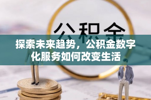 若羌探索未来趋势，公积金数字化服务如何改变生活