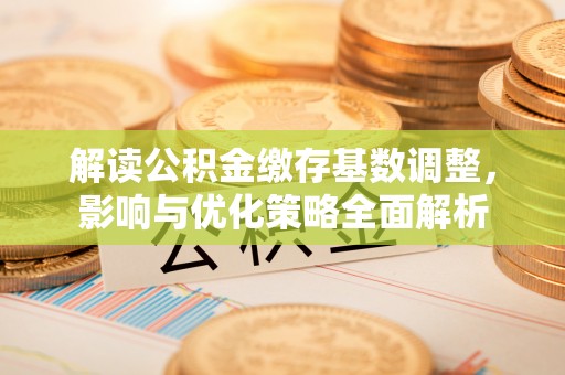 若羌解读公积金缴存基数调整，影响与优化策略全面解析