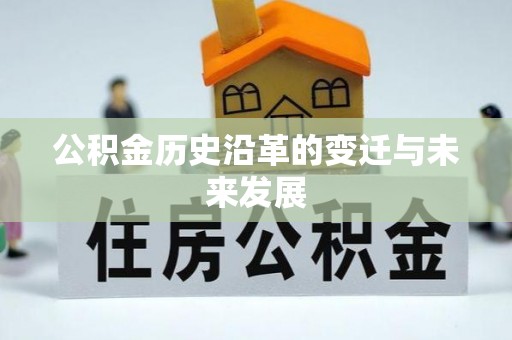 若羌公积金历史沿革的变迁与未来发展