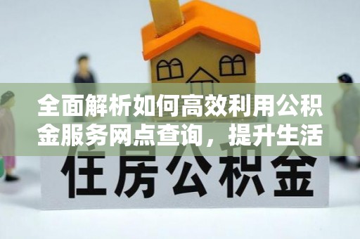 若羌全面解析如何高效利用公积金服务网点查询，提升生活便利性