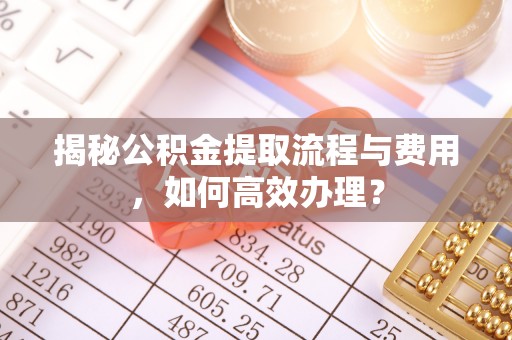 若羌揭秘公积金提取流程与费用，如何高效办理？