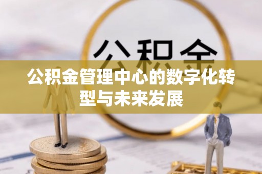 若羌公积金管理中心的数字化转型与未来发展
