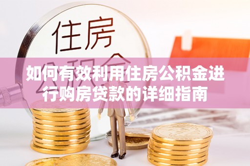 若羌如何有效利用住房公积金进行购房贷款的详细指南