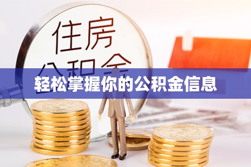 若羌轻松掌握你的公积金信息