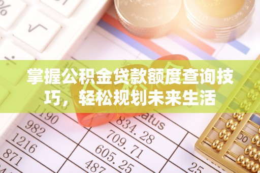 若羌掌握公积金贷款额度查询技巧，轻松规划未来生活